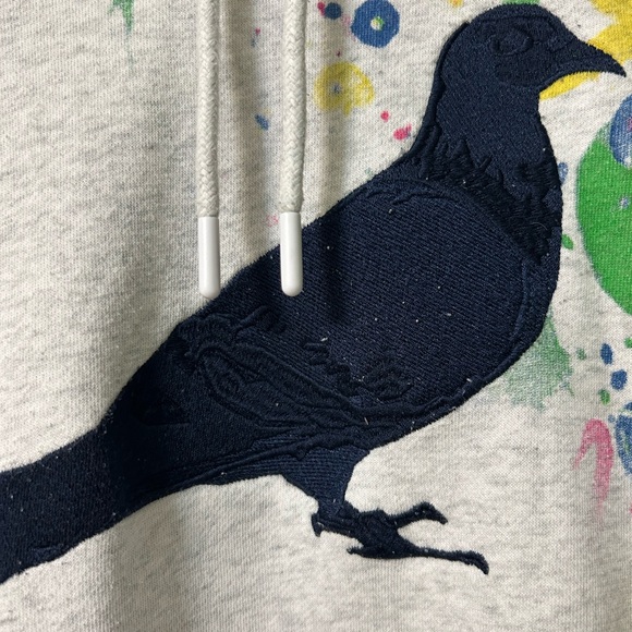 Staple Splatter Print OG Pigeon Hoodie - Picture 3 of 4